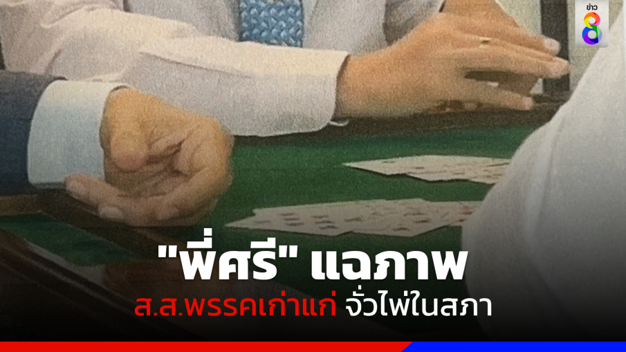 "พี่ศรี" แฉภาพ ส.ส.พรรคเก่าแก่ จั่วไพ่ในสภา