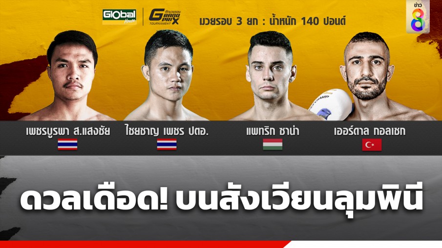 "ช่อง8"  จัดใหญ่  เซอร์ไพรส์หนัก "LWC Super Champ" ปรับฤกษ์ถ่ายทอดสด พร้อมจัดหนักศึกใหญ่ตัวเก็ง 3 ศึกรวด!