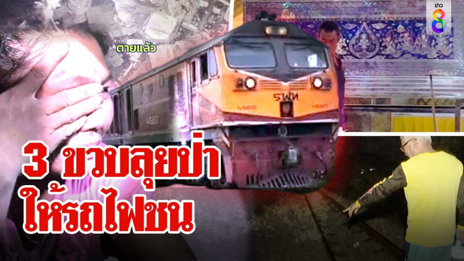 3 ขวบลุยป่า ให้รถไฟชน