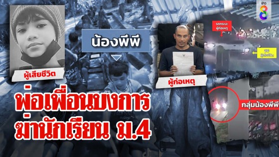 ช็อก! พ่อเด็ก 14 บงการสั่งมือปืนยิง ม.4 นักกีฬาจังหวัด สุดโหดรัว 6 นัด อ้างทำลูกเจ็บ