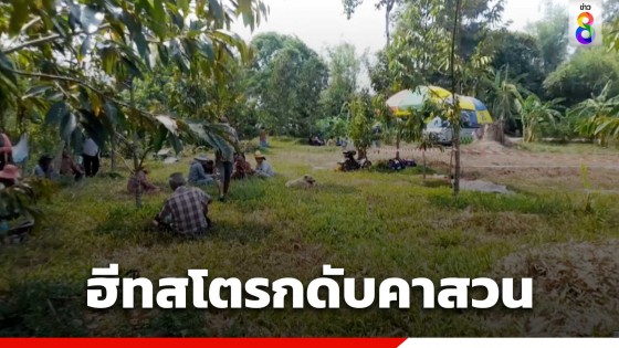 ร้อนจัด! อดีตหัวหน้าคุมประพฤติเป็นฮีทสโตรกดับคาสวน 